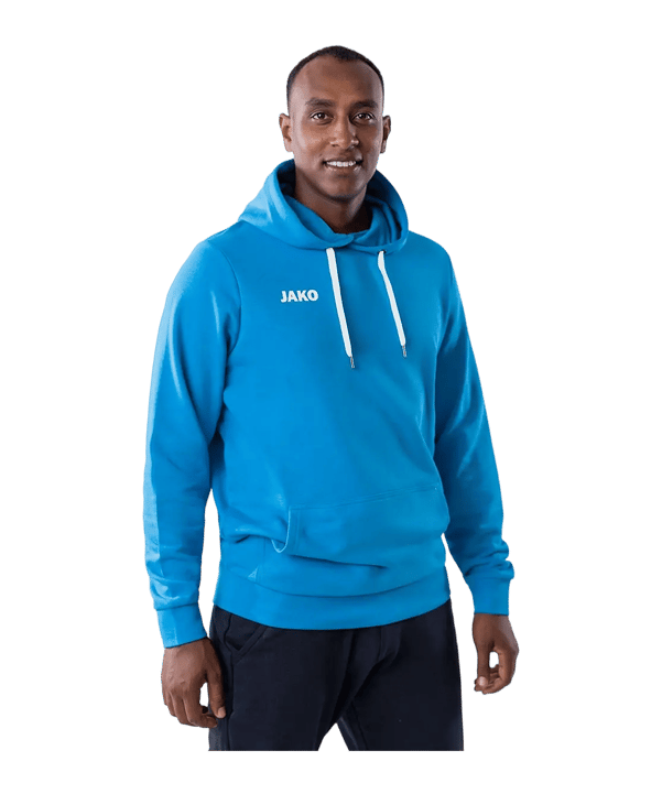 JAKO Base Sweatshirt à capuche Enfants Bleu C089 - bleu
