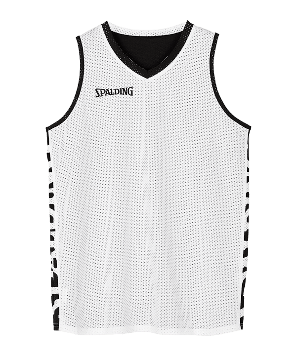 Spalding Essential Reversible Shirt Schwarz F01 - schwarz