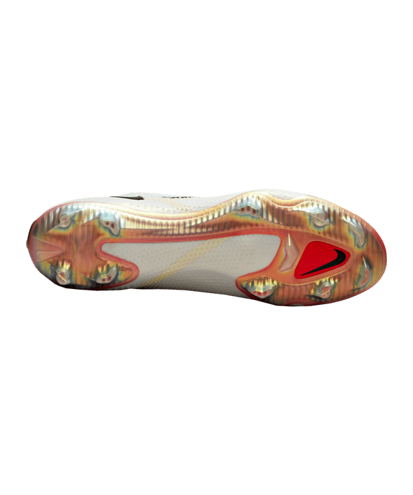 Nike Phantom GT2 Rawdacious Elite DF FG Weiss Schwarz F121 - weiss
