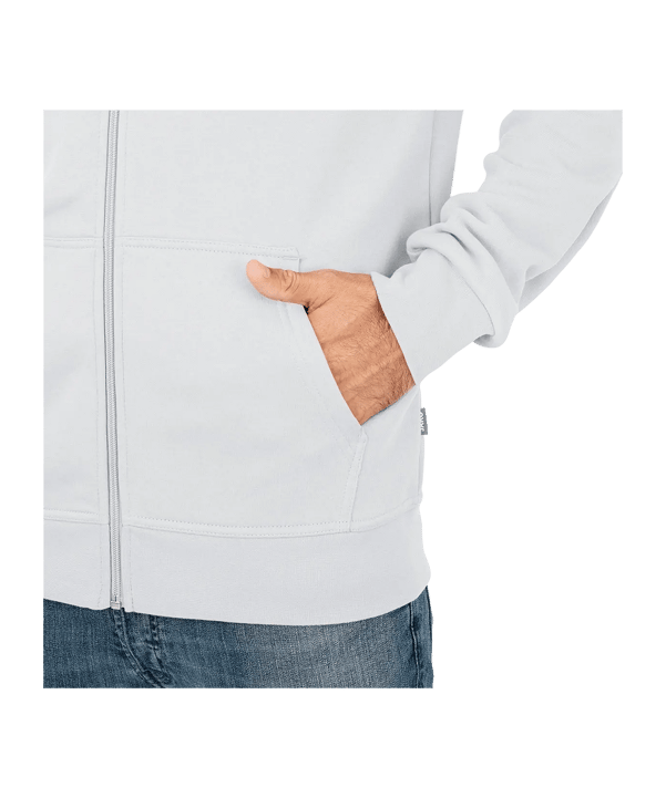JAKO Veste à capuche Blanc CC6820 - blanc