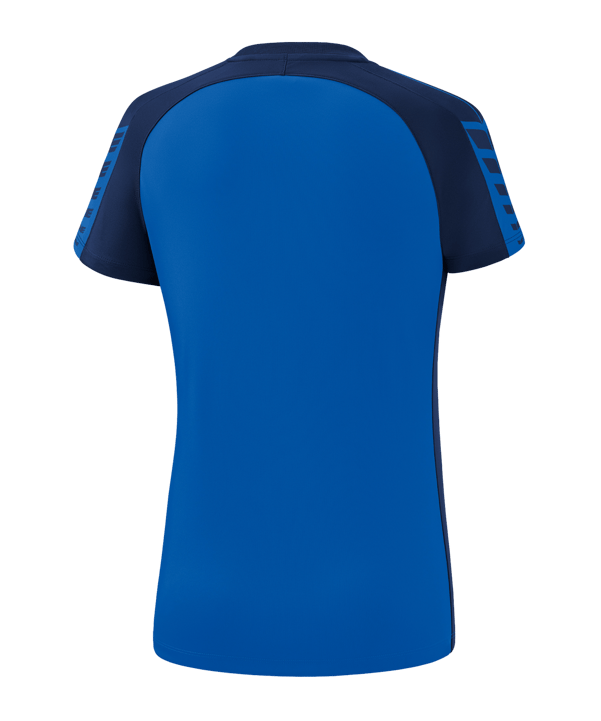 Erima Six Wings T-Shirt Damen Blau Dunkelblau - blau