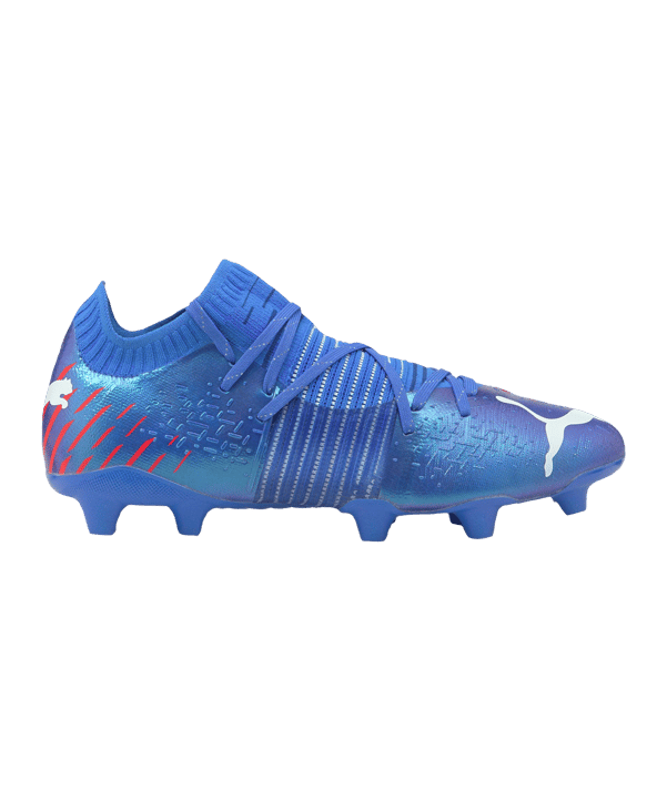PUMA FUTURE 1.2 Faster Football FG/AG Blau Rot F01 - blau