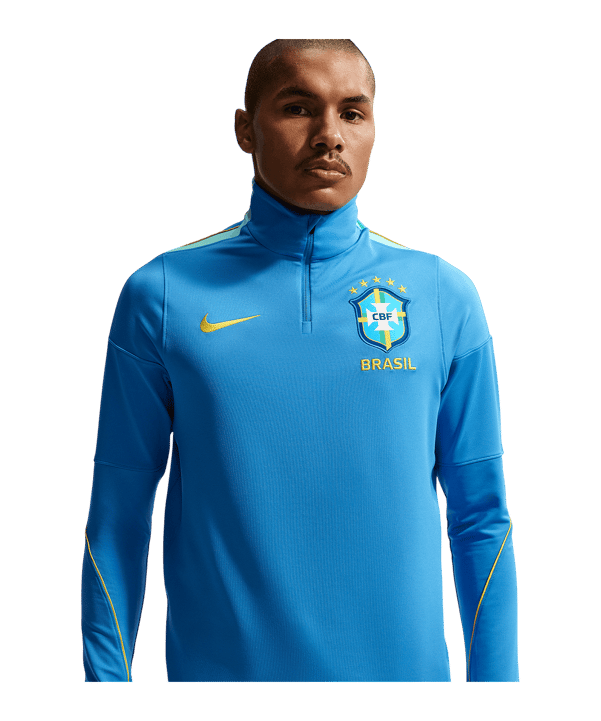 Nike CBF Brasilien Strike Drilltop Blau F435 - blau