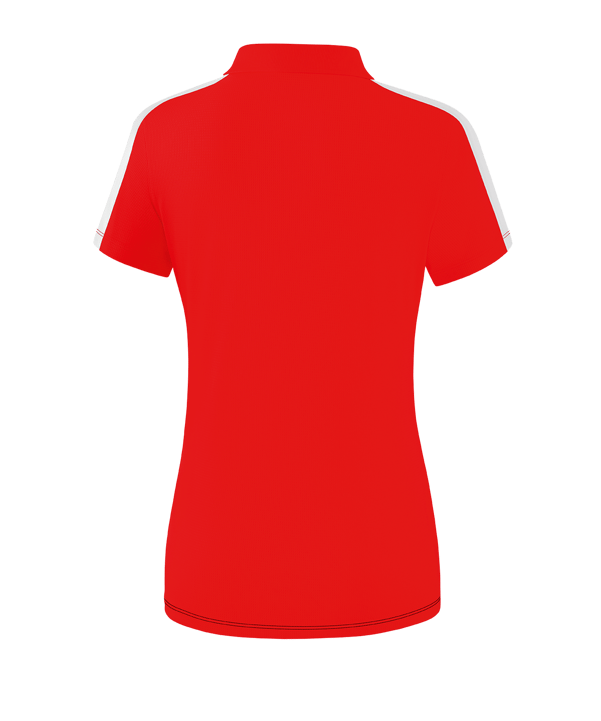 Erima Squad Poloshirt Damen Rot Schwarz - rot