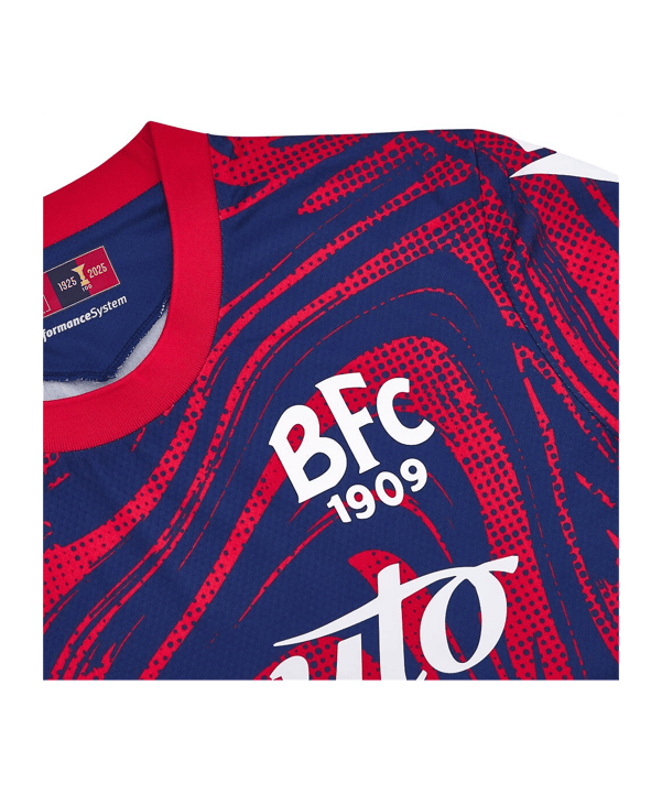 Macron FC Bologna Trikot UCL 2024/2025 Blau - blau