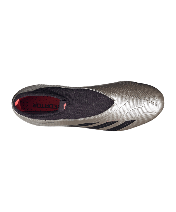 adidas Predator League LL FG Vivid Horizon Grau Pink - grau