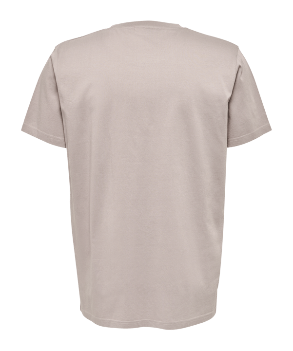 Hummel Move Grid T-Shirt Beige F6032 - beige