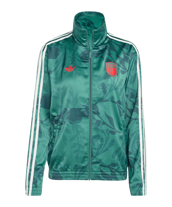 adidas Italy Track Sweatshirt Damen Grün - gruen