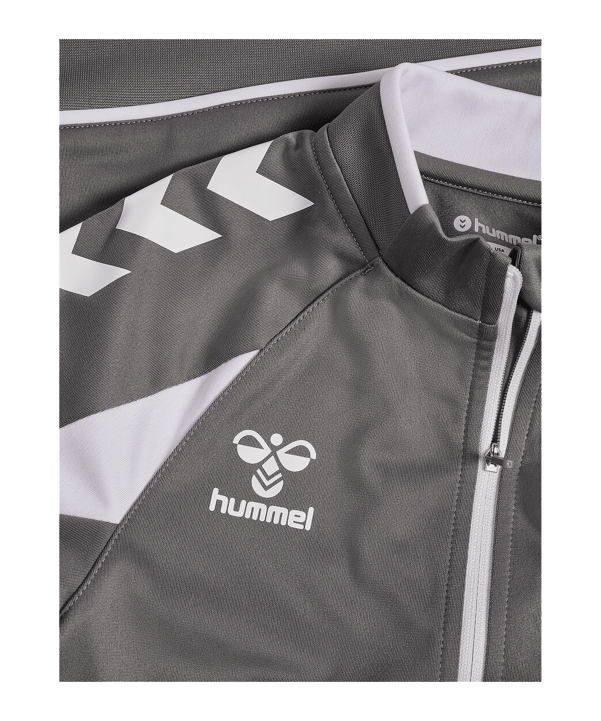 hummel Core 2.0 Track Zip Jacke Kids Grau F1299 - grau