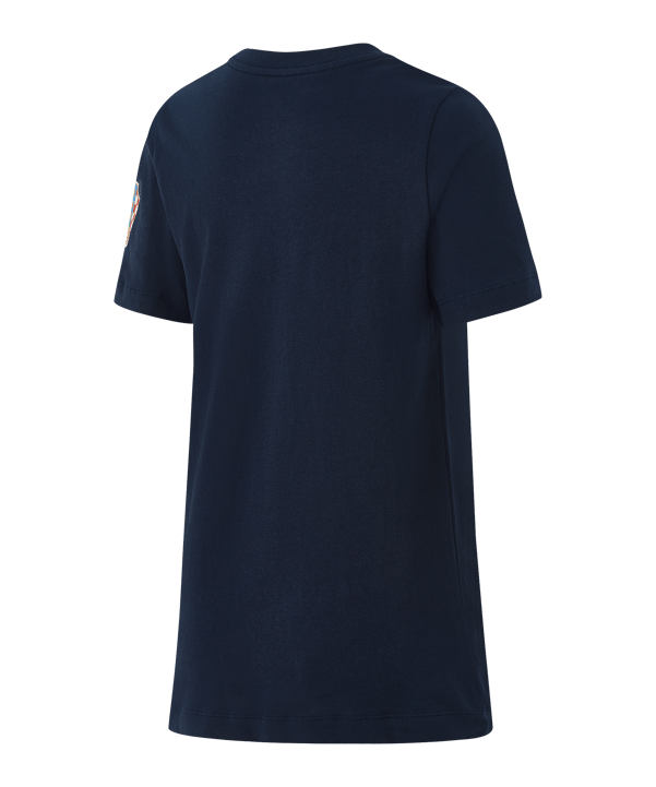 Nike HNS Kroatien Graphic T-Shirt Blau F451 - blau