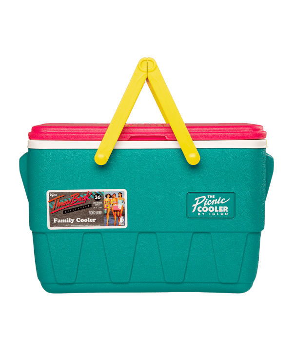 Igloo Retro Picnic Cooler 25 QT 23L Kühlbox Grün - gruen