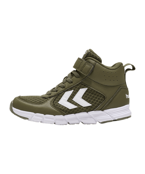 Hummel Speed Mid Sneaker Kids Grün F6086 - gruen