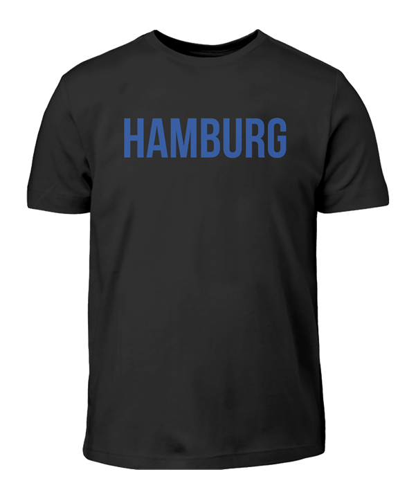 Kids T-Shirt "Hamburg" Schwarz - schwarz