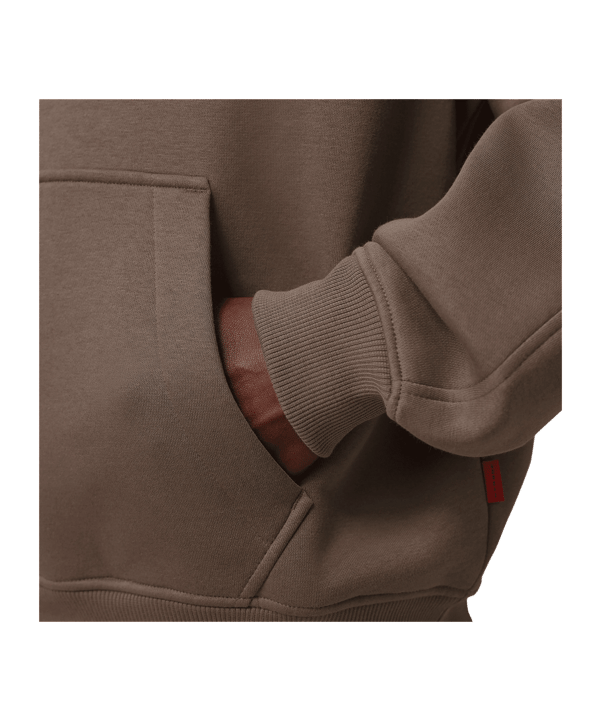 Jordan Brookyln Oversized Hoody Braun
