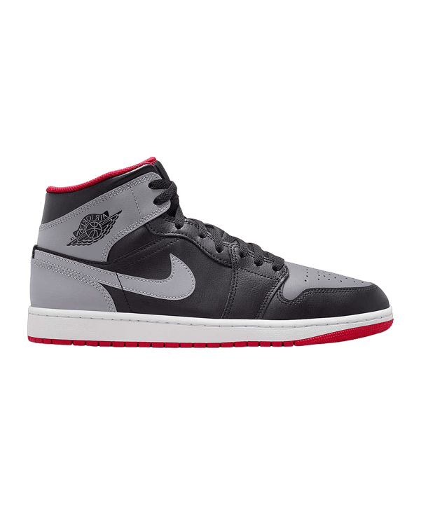 Jordan Air 1 Mid Schwarz Grau F006 - schwarz