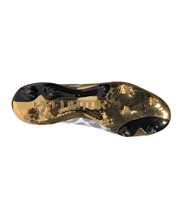 adidas Predator Elite FG Gen Pred 2.0 Weiss Schwarz Gold - weiss
