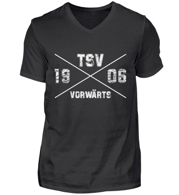 TSV Schopfloch V Neck Cross Schwarz - schwarz