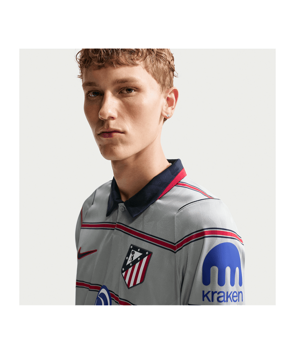Nike Atletico Madrid Maglietta 3rd 2026/2027 Grigio C087 - grigio