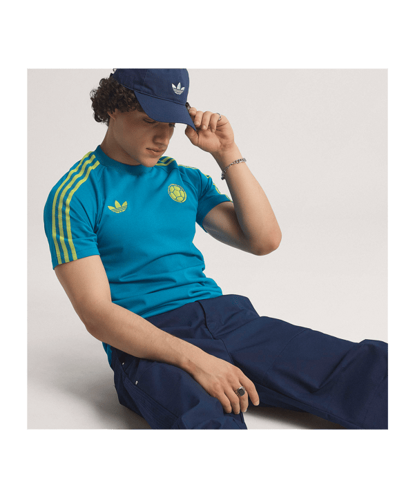 adidas FCF Kolumbien Originals T-Shirt Türkis - tuerkis