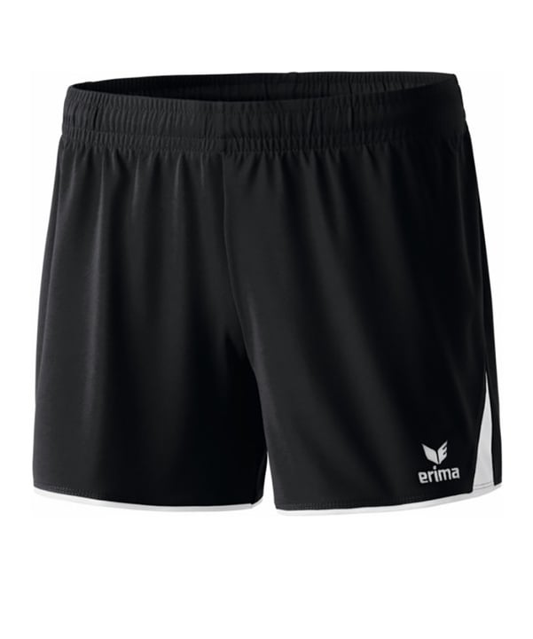 Erima 5-Cubes Short Damen Schwarz Weiss - schwarz