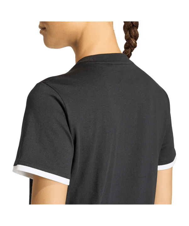 adidas Entrada 26 T-Shirt Damen Schwarz - schwarz