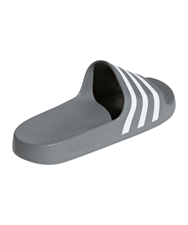 adidas Adilette Aqua Badelatsche Grau - grau