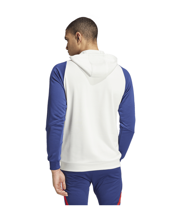 adidas Olympique Lyon Hoody Weiss - weiss