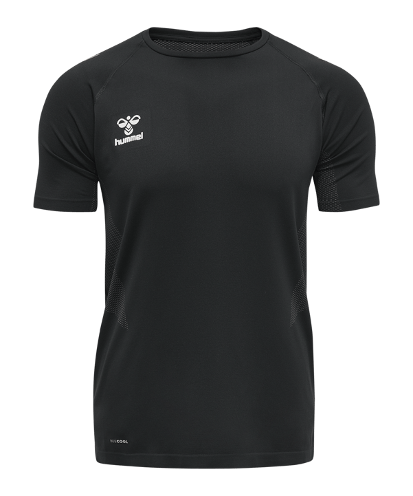 Hummel hmlLEAD Pro Seamless T-Shirt Training F2001 - schwarz
