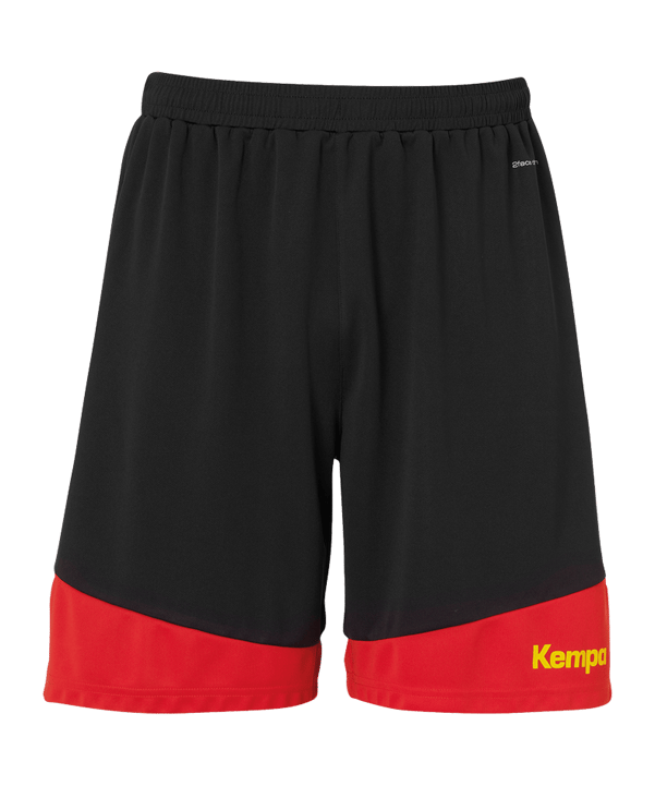Kempa Ekotion 2.0 Korte Broek Zwart Rood Geel F09 - zwart