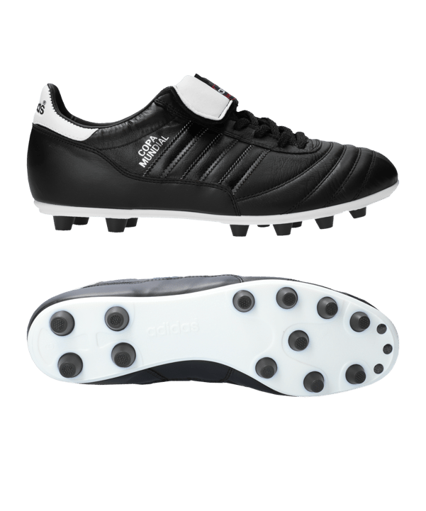 adidas Copa Mundial FG Black Stripes Schwarz - schwarz