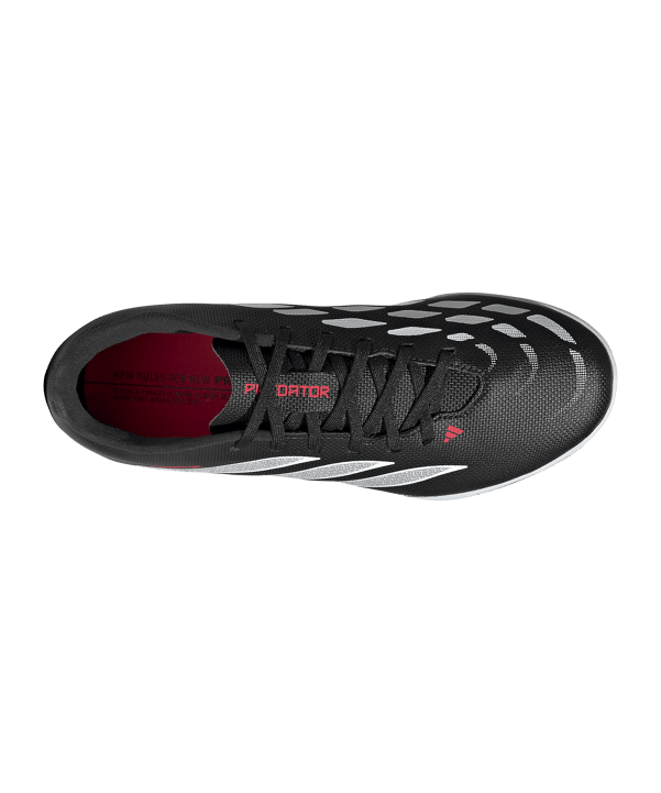 adidas Predator Club Sala IN Immortal DNA Kids Schwarz - schwarz