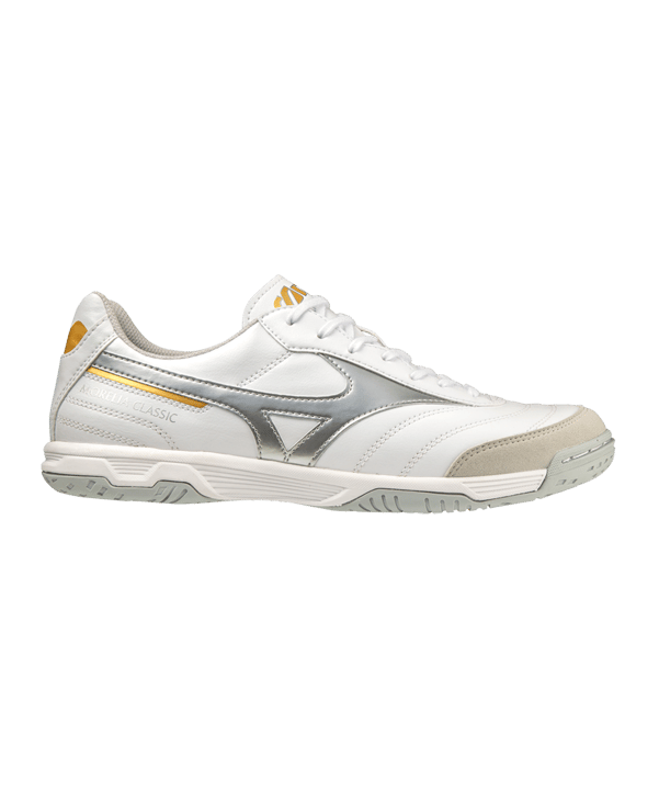 Mizuno Morelia Sala Classic IN Halle Weiss F03 - weiss