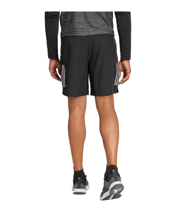 adidas 3S Gym Woven Short Schwarz - schwarz