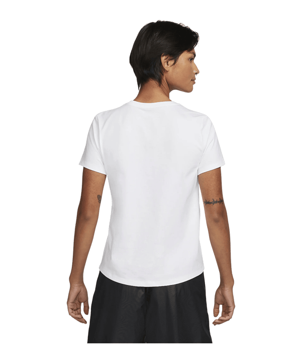 Nike Essentails Logo T-Shirt Damen Weiss F100 - weiss