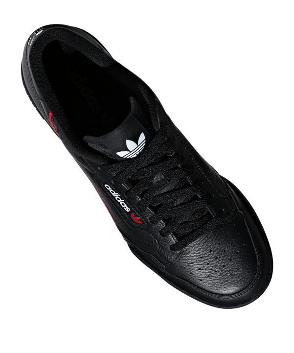 adidas Originals Continental 80 Sneaker Schwarz - schwarz