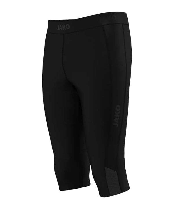 JAKO Power 3/4 Tight Kids Schwarz F800