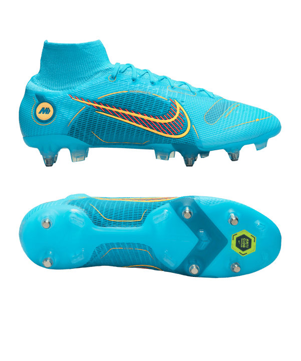 Nike Mercurial Superfly VIII Blueprint Elite SG-Pro AC Blau F484 - blau