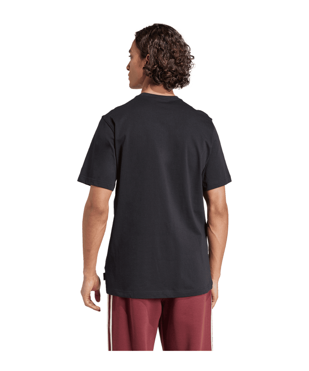 adidas Trefoil T-Shirt Schwarz - schwarz