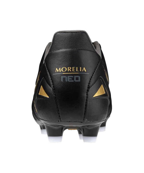 Mizuno Morelia Neo IV Pro FG Aurum Schwarz Gold F50 - schwarz