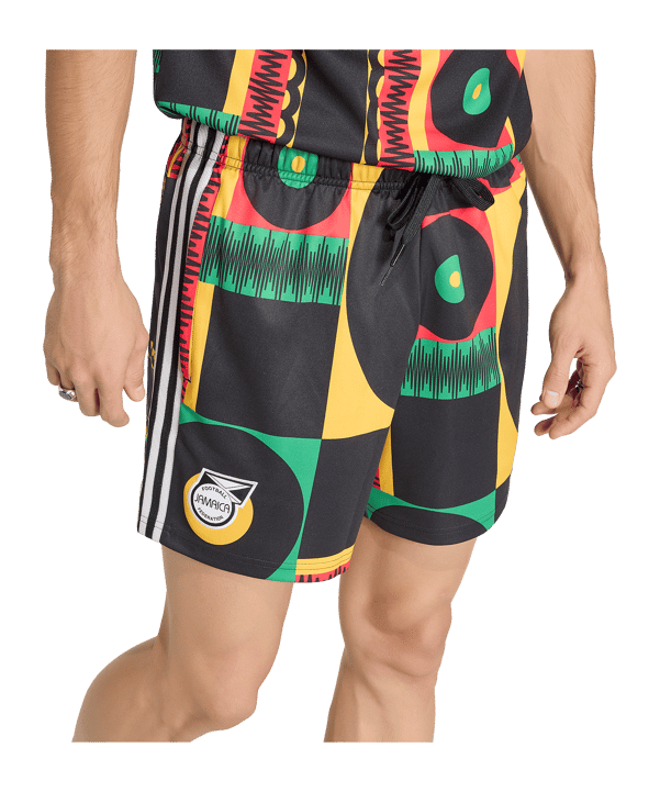 adidas JFF Jamaika Original Short Mehrfarbig - mehrfarbig