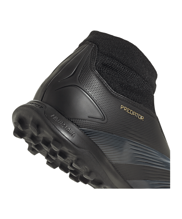 adidas Predator League LL TF Dark Spark Schwarz Grau - schwarz