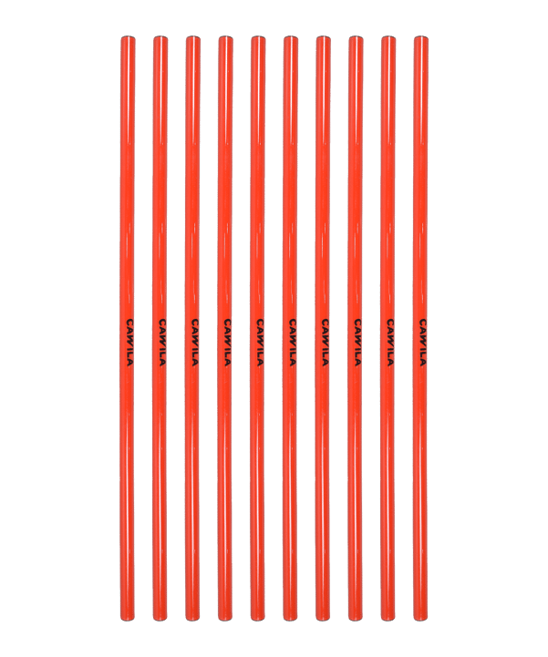 Cawila PRO Trainingsstange (25mmx100cm) Rot - rot