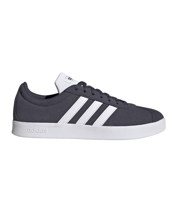 adidas VL Court 2.0 Suede Shoes Blue - blau