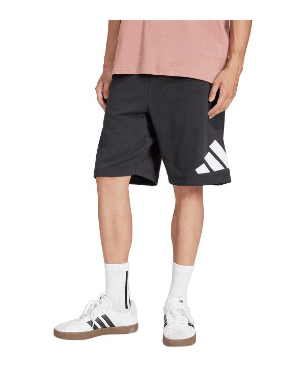 adidas Essentials Big Logo Short Schwarz - schwarz