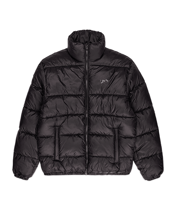 K1X 3D Puffer Jacke Schwarz - schwarz