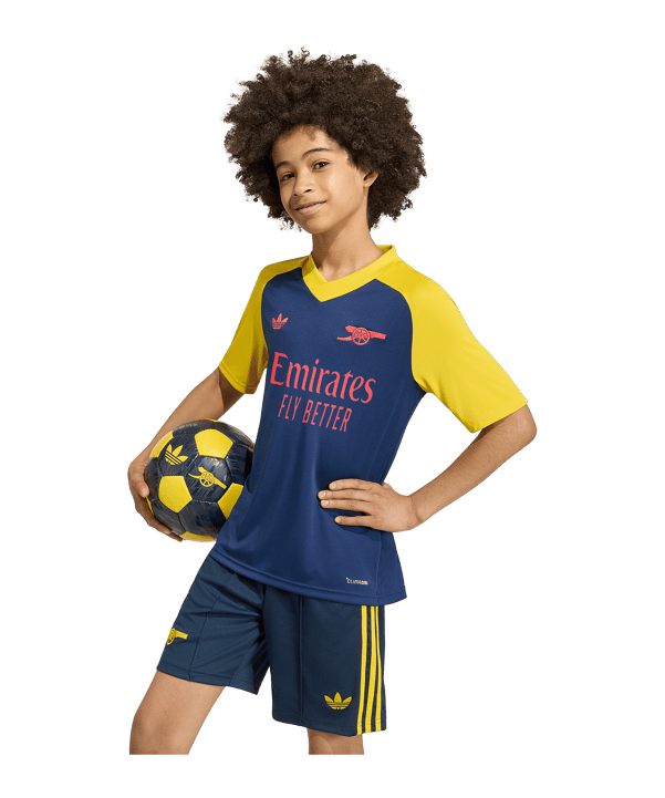 adidas FC Arsenal London Pre-Match Trikot Away 2026/2027 Kids Blau - blau