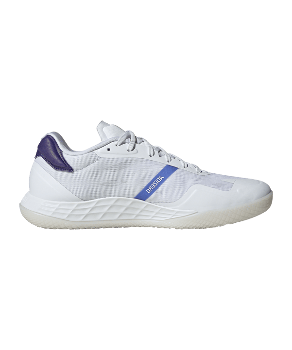 adidas Adizero Fastcourt Weiss Blau - weiss