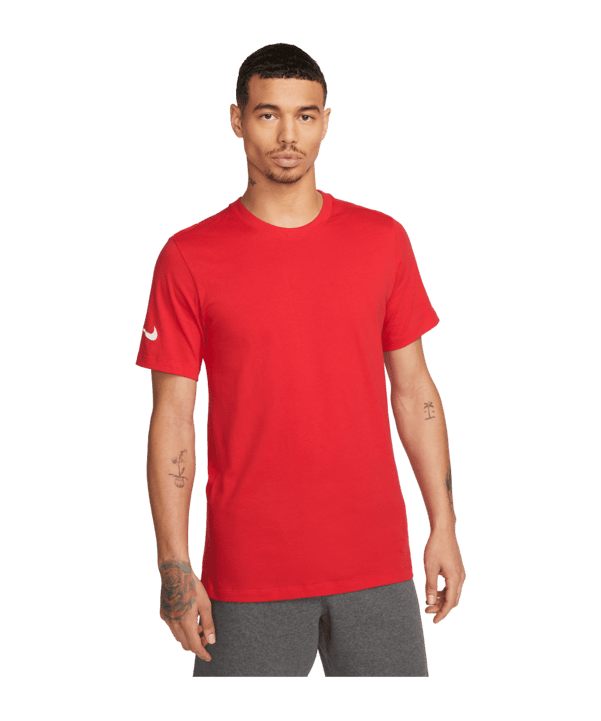 Nike Park 20 T-Shirt Rot Weiss F657 - rot