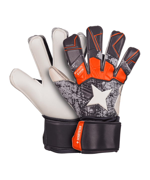 Derbystar Attack XP17 Torwarthandschuh F000 - grau