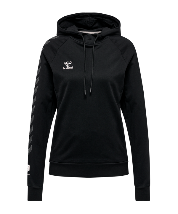 Hummel Move Grid Hoody Damen Schwarz F2001 - schwarz